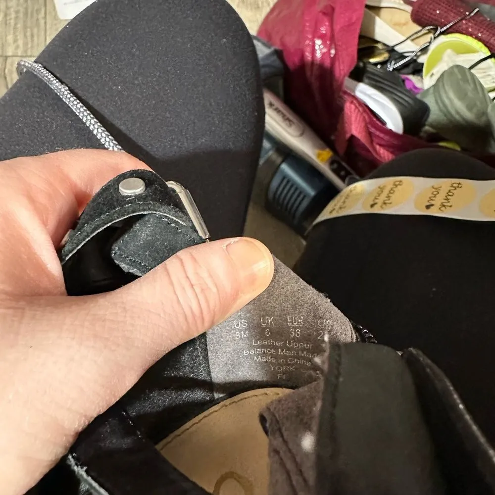 Sam Edelman Women’s 8 York Black Studded Heeled Sandals - Image 6