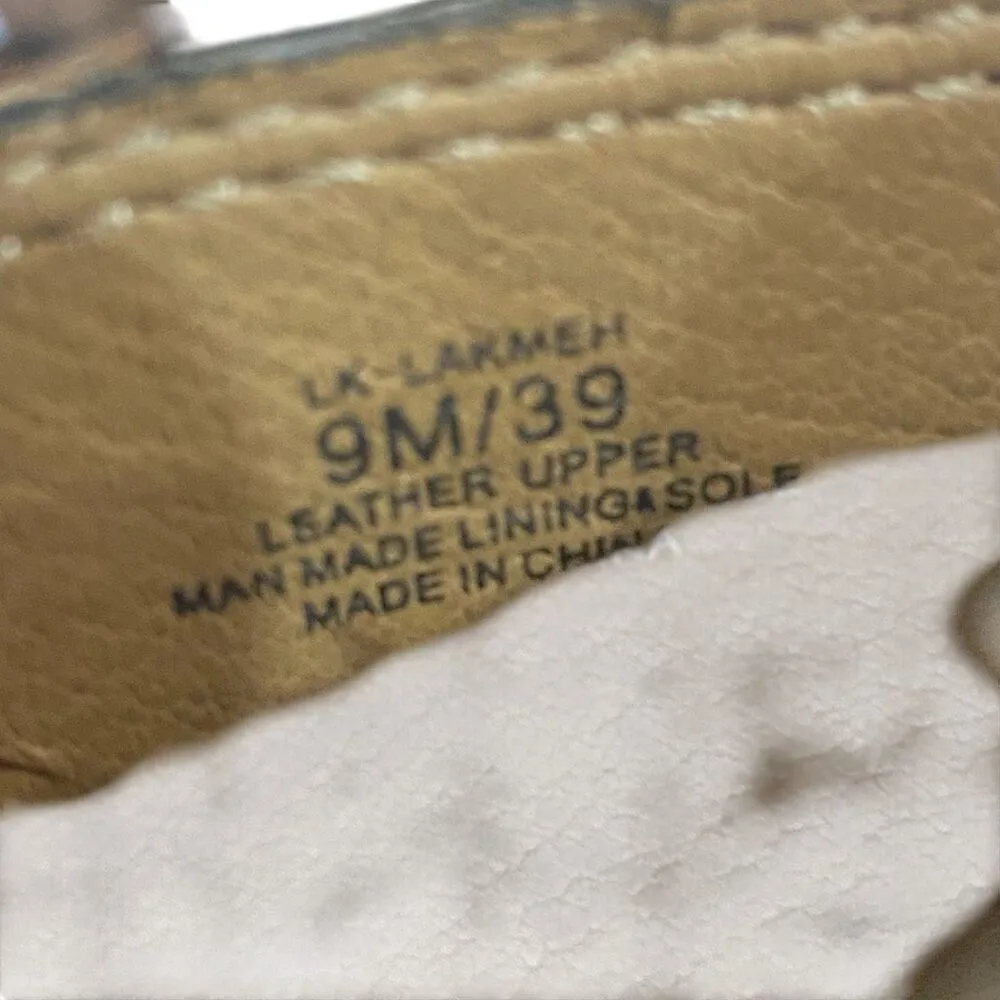 Lucky Brand Lakmeh black heeled boots open toe size 9M - Image 2