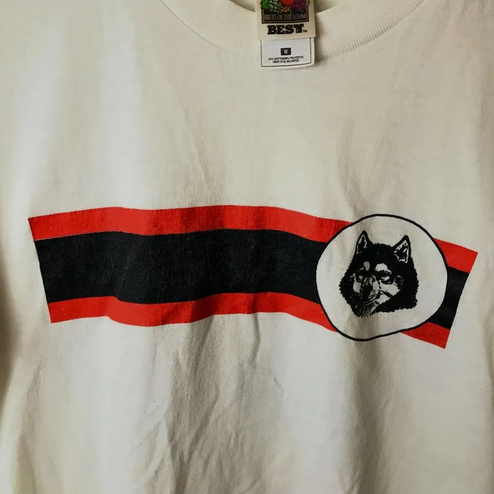 90s Vintage RHS 05 Nature T Shirt Graphic Tee 50/50 Short Sleeve White Medium M - Image 11