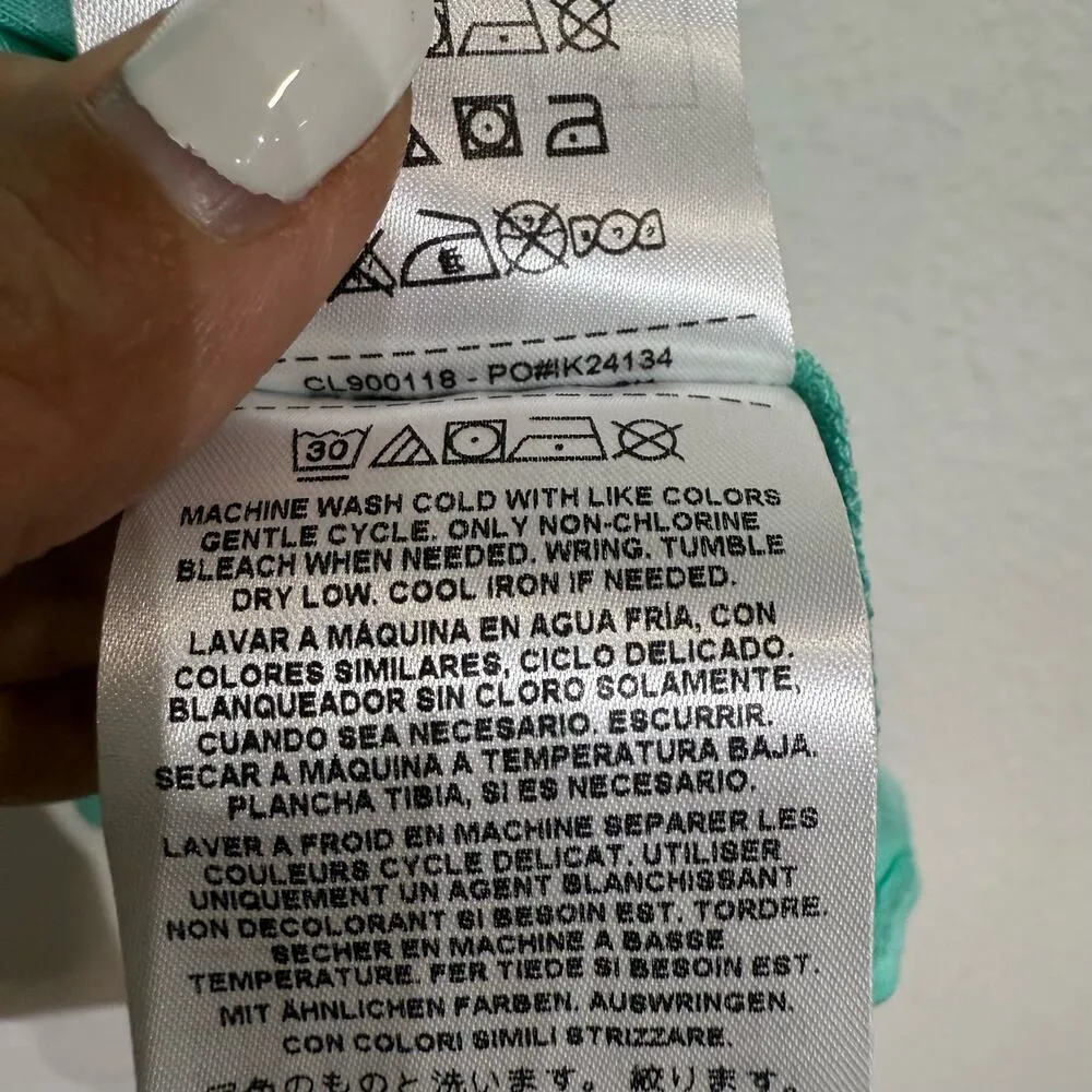 Guess Green Front Knot Tank Top Sz S NWT - Image 5