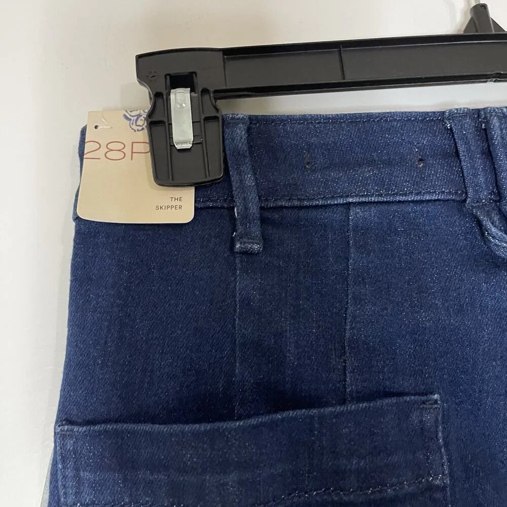 NWT Pilcro & the letterpress anthropologie skipper high waist wide leg jeans 28P - Image 6