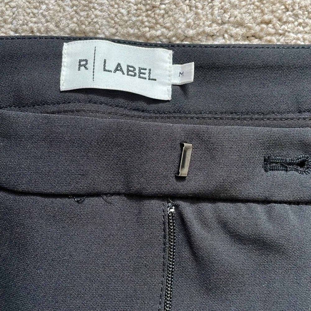R Label black dress pants sz M Size M - Image 3