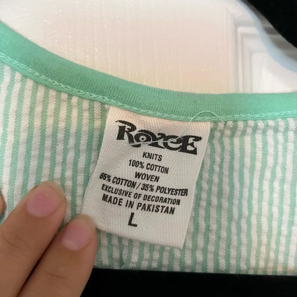 OuterBanks Tank Top. Size Large. Green - Image 4