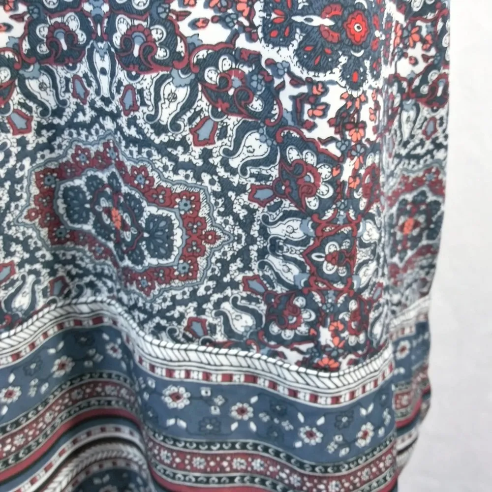 Athleta Medallion Dunes Tank in Iron Blue Tassel Tie Size XXS - Image 5