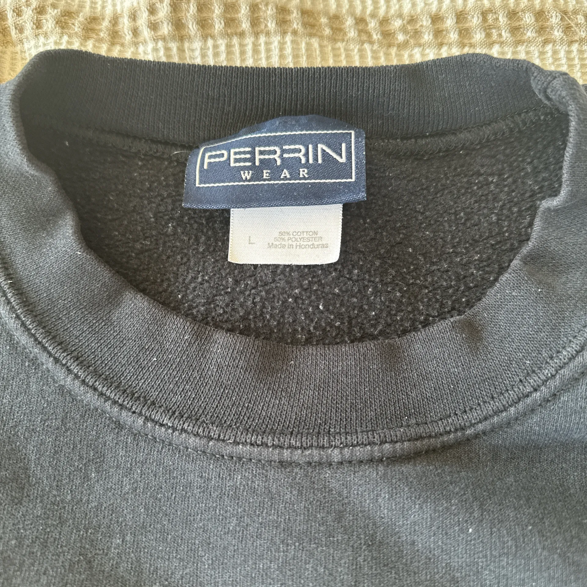 Vintage Mizzou Crewneck Perrin Black Size L - Image 2