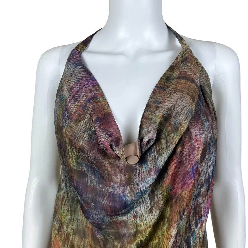 HH Haute Hippie Silk Halter Blouse - Image 4