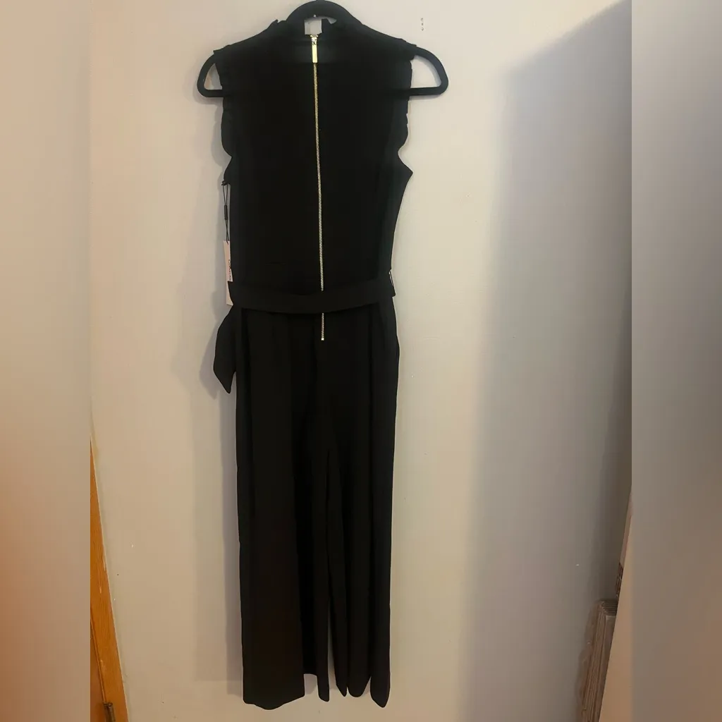 Calvin Klein Black Sleeveless Jumpsuit - Image 2