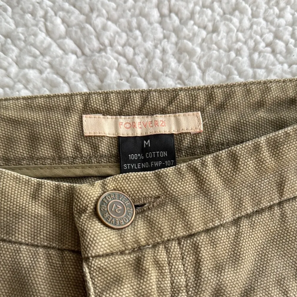 Vintage Forever 21 Tan Flare & Wide Leg Jeans - Image 2