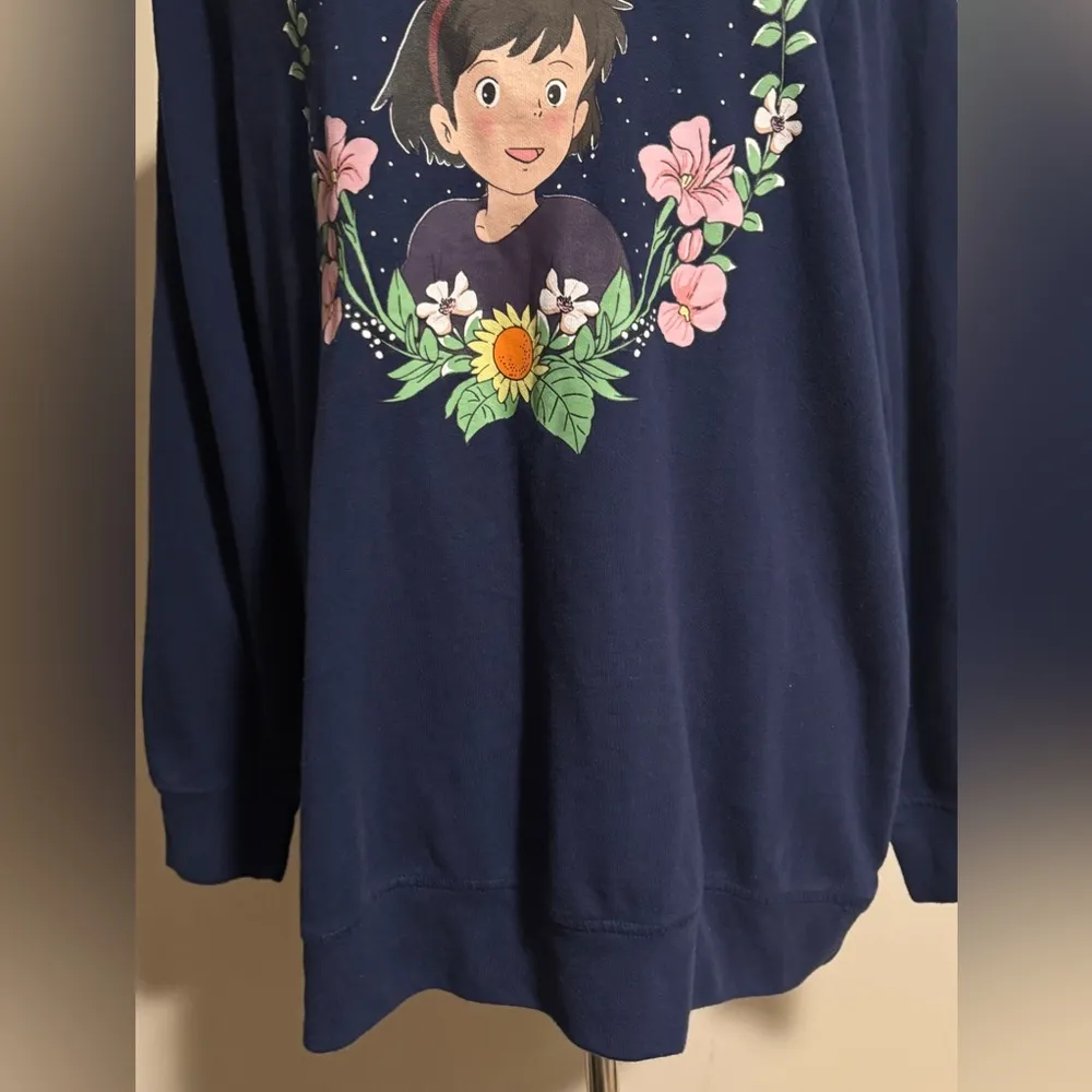 Preloved Navy Blue Her Universe Kiki's Delivery Service Jiji Sweater size 1 - Image 4
