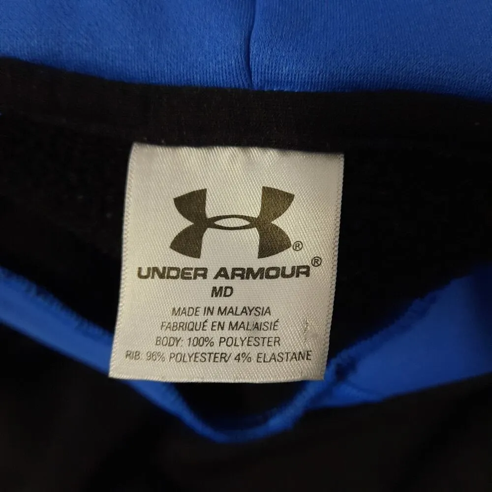 Under Armour Women Hooded Sweatshirt Size Medium Black Athletic Sweater Gorpcore - Image 6