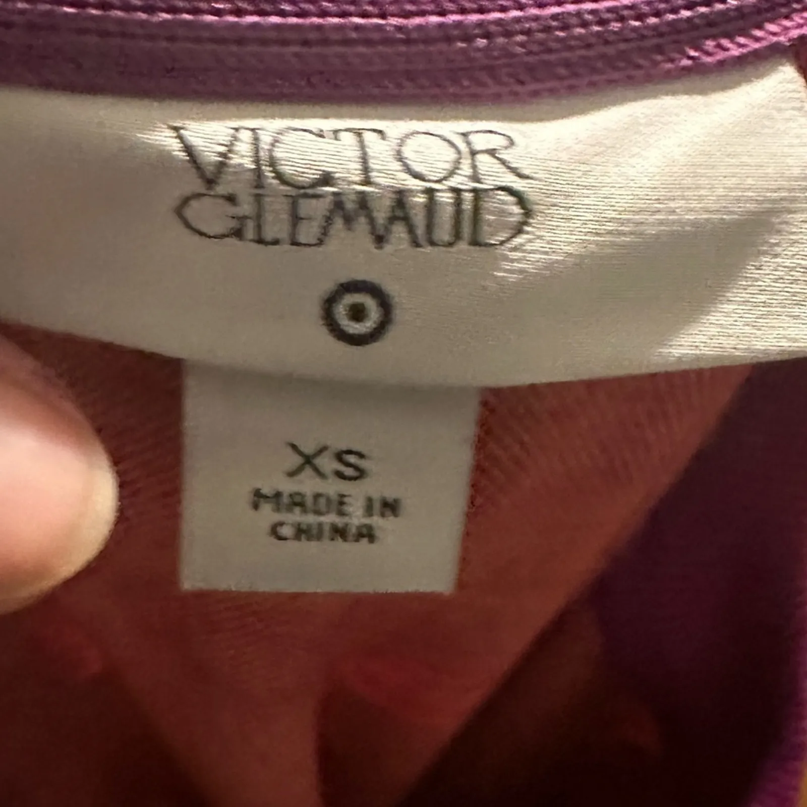 Victor Glemaud x Target Polka Dot Sweater Dress – Purple & Pink, Women’s Size XS - Image 7