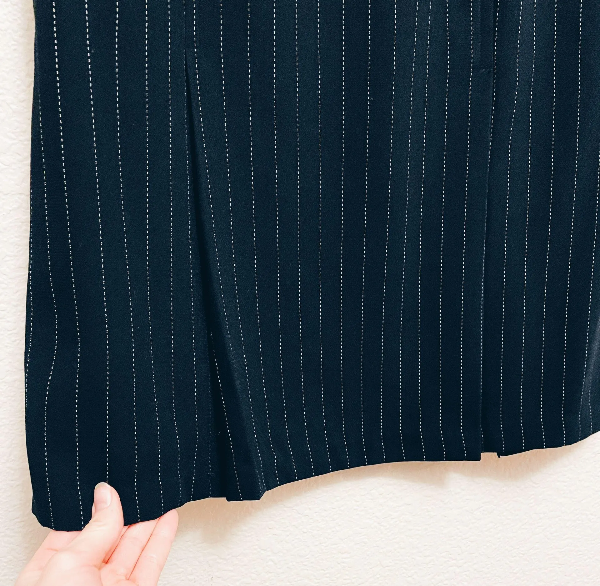 Chadwick's s Black and Stripe Blazer and Skirt - Image 4
