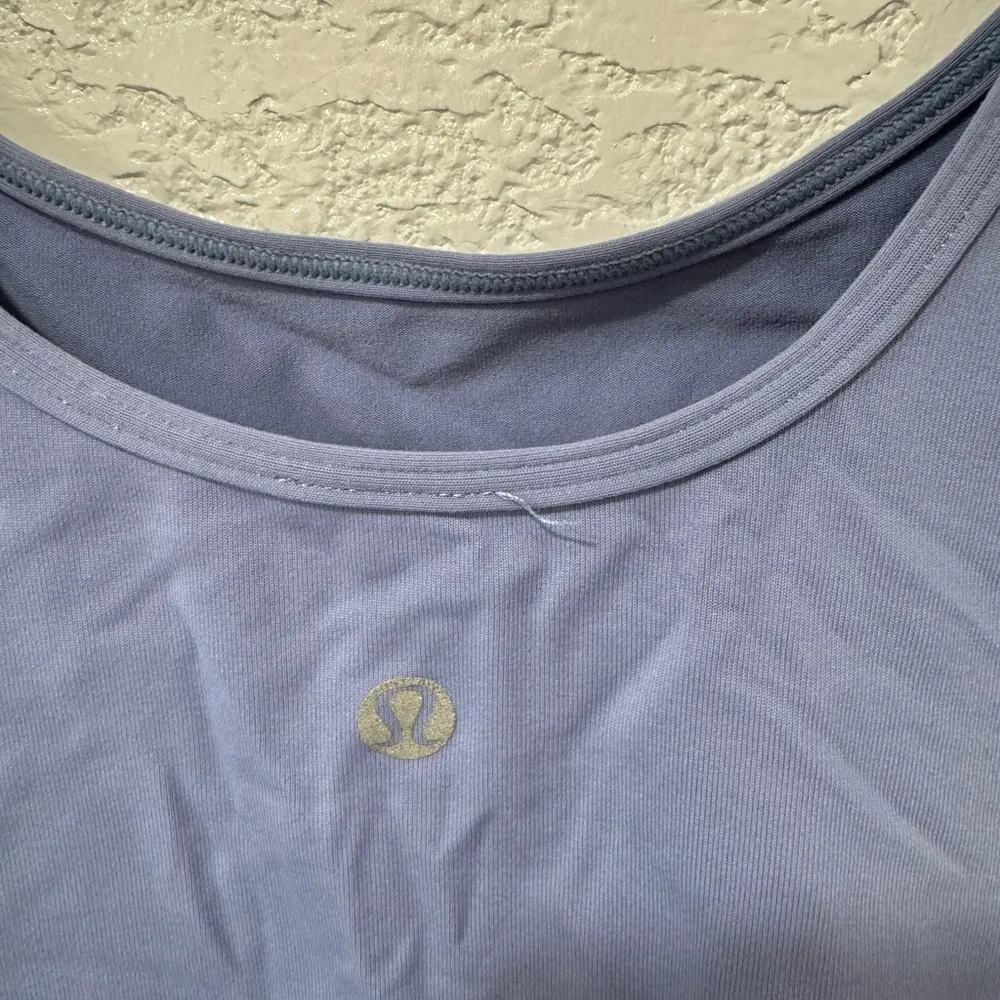 Lululemon Tight Fitting Lavender Tank Top - Image 3