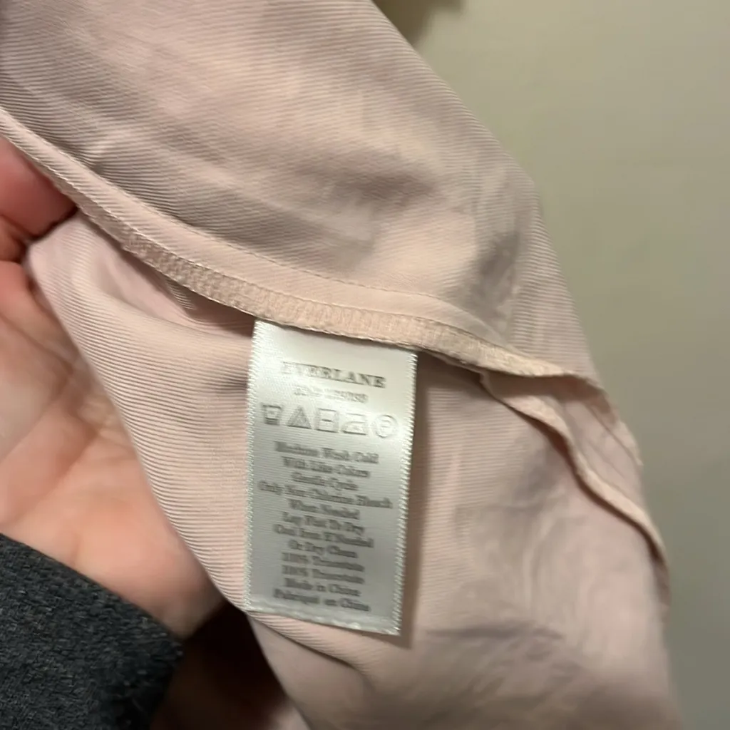 Everlane Japanese GoWeave Wrap Dress 00 pink‎ - Image 7