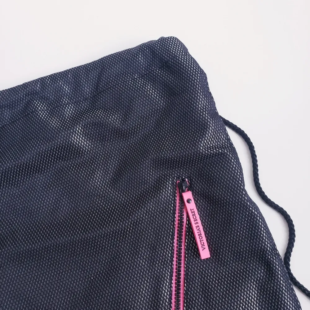 Victoria's Secret Mesh Drawstring Bag - Image 3
