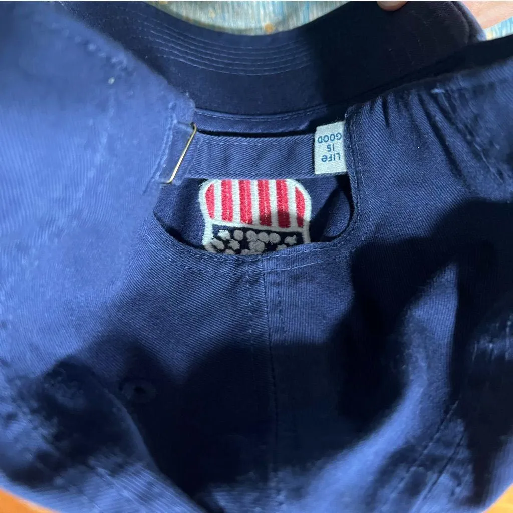 Life Is Good Cotton adjustable Cap USA Patriotic Logo Navy blue - Image 6