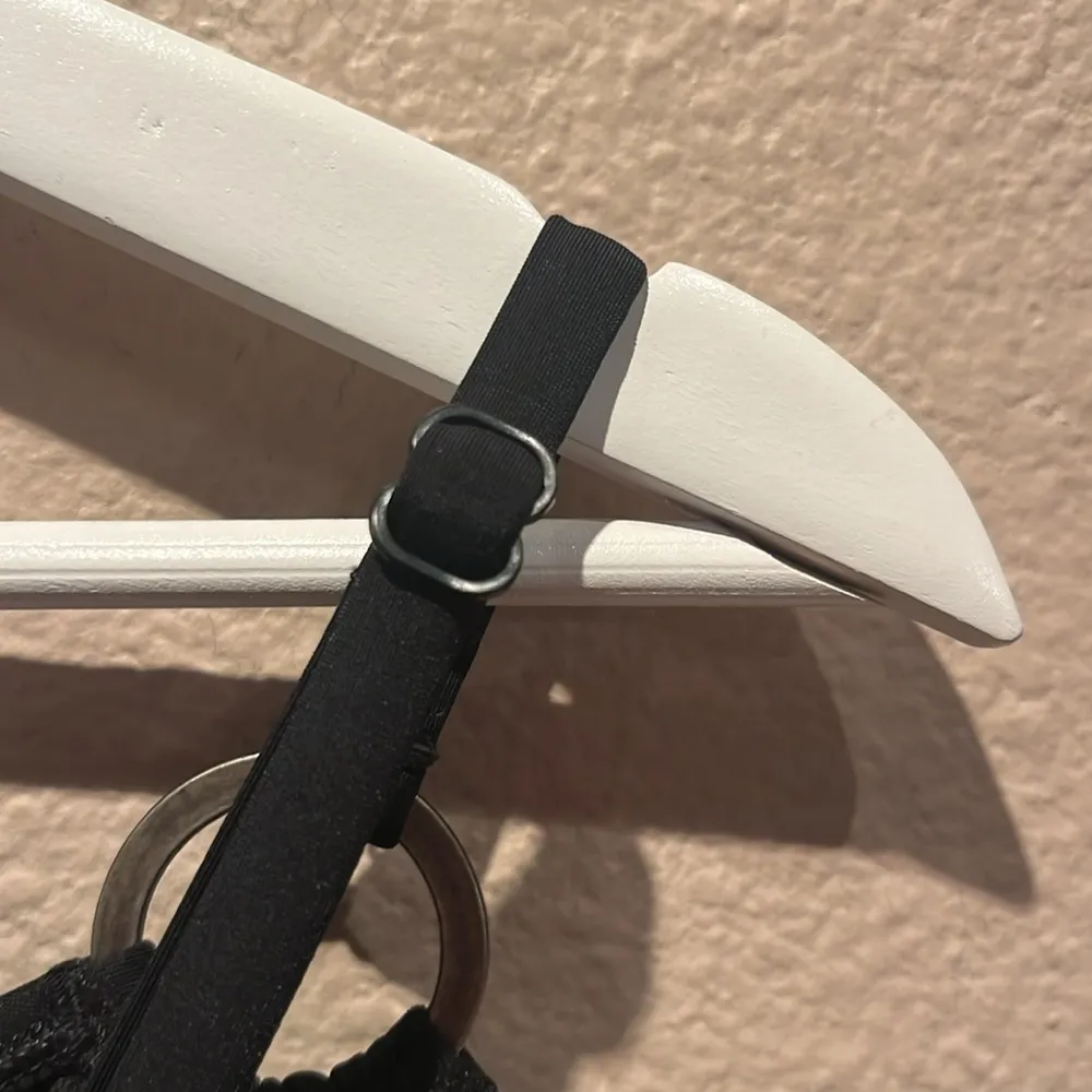 New Merona Women’s Juniors  Black Tankini Swimwear Top Size Large NWT - Image 6