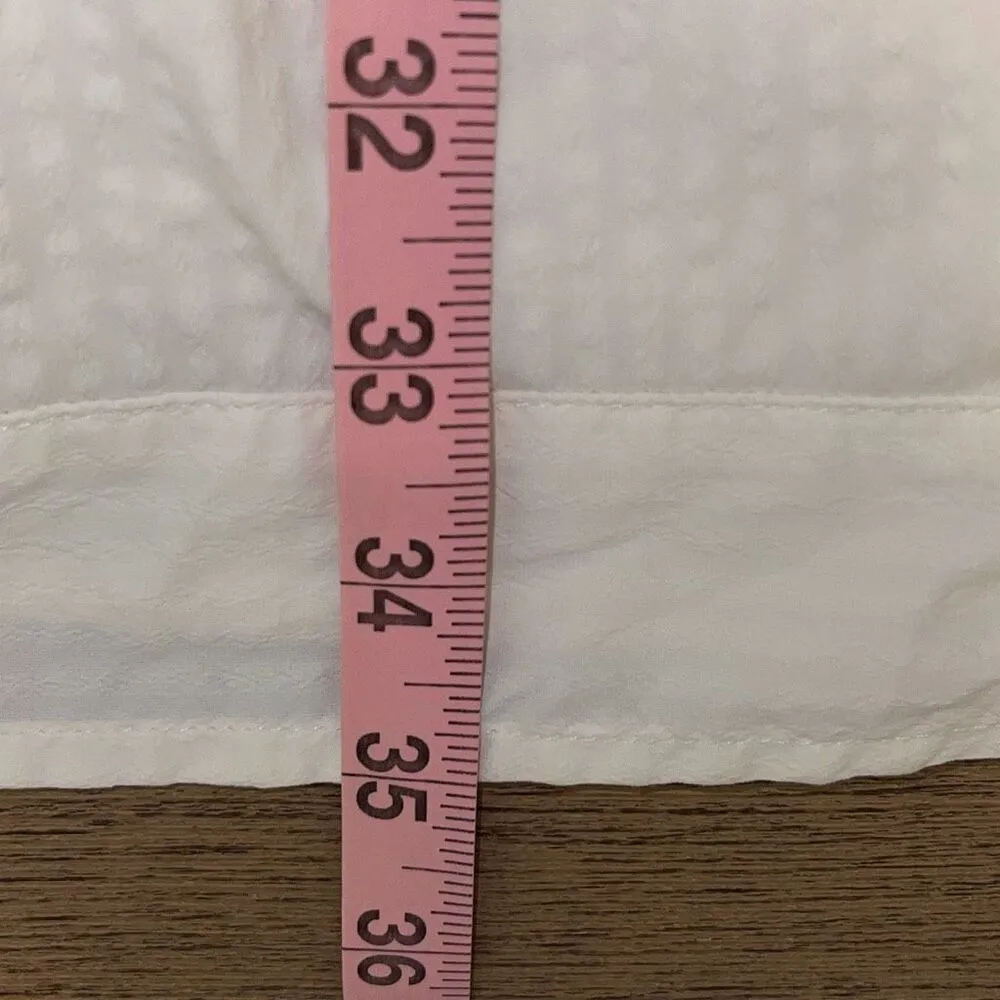 Vineyard Vines Harbor Women’s Drawstring Waist Sleeveless V-Neck Seersucker Mini - Image 9