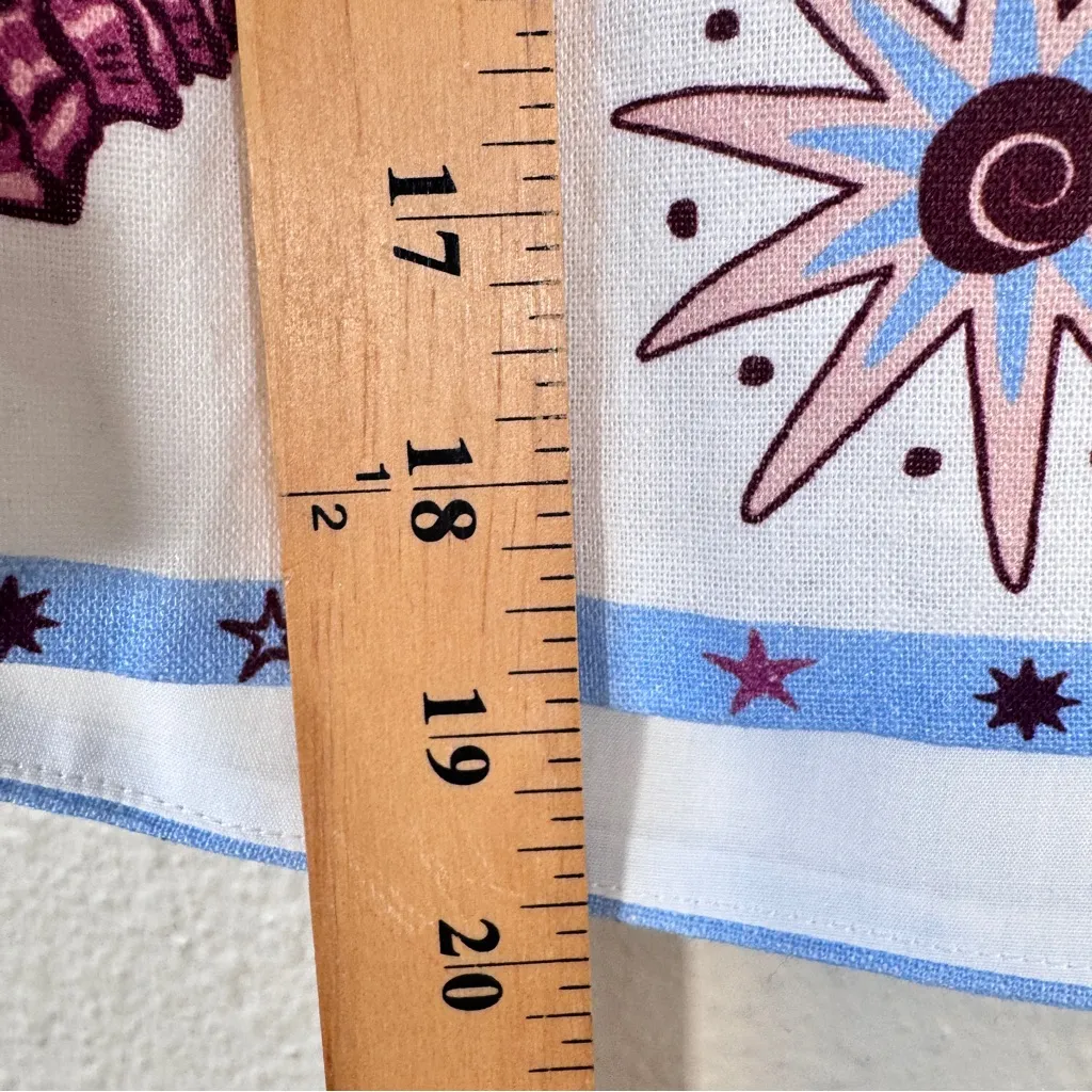 Calypso St Barth White Shell Print Linen Vest Womens 4 Beachy Vacation Tropical - Image 6