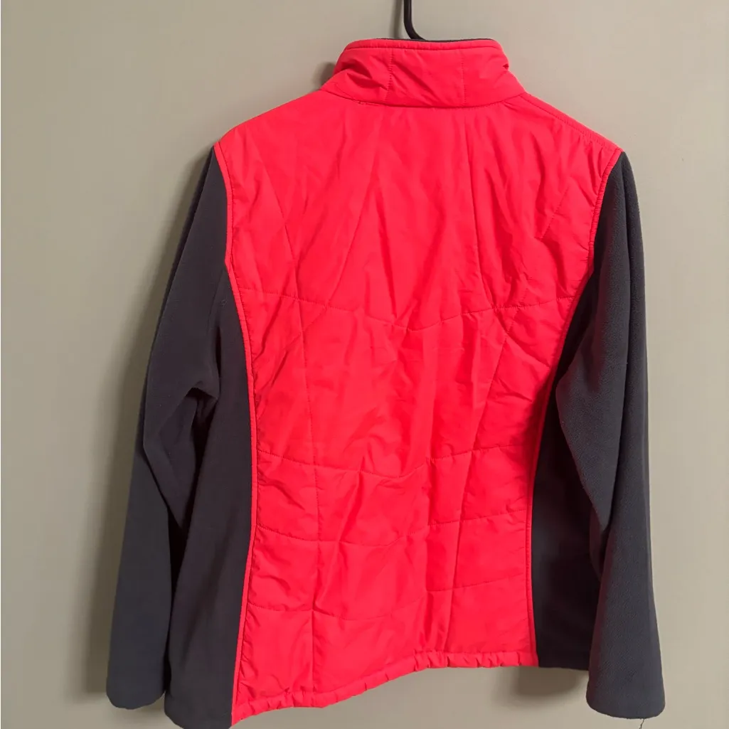 New Balance Womens Size 1X Premium Microfleece & Quilted Shell Zip Jacket - Image 2