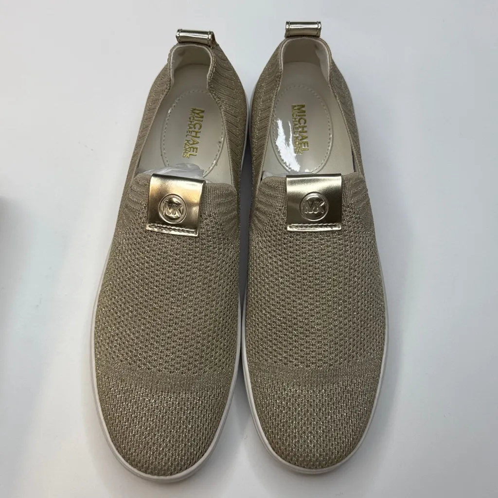 MICHAEL Michael Kors Juno Metallic Stretch Knit Slip - Image 6