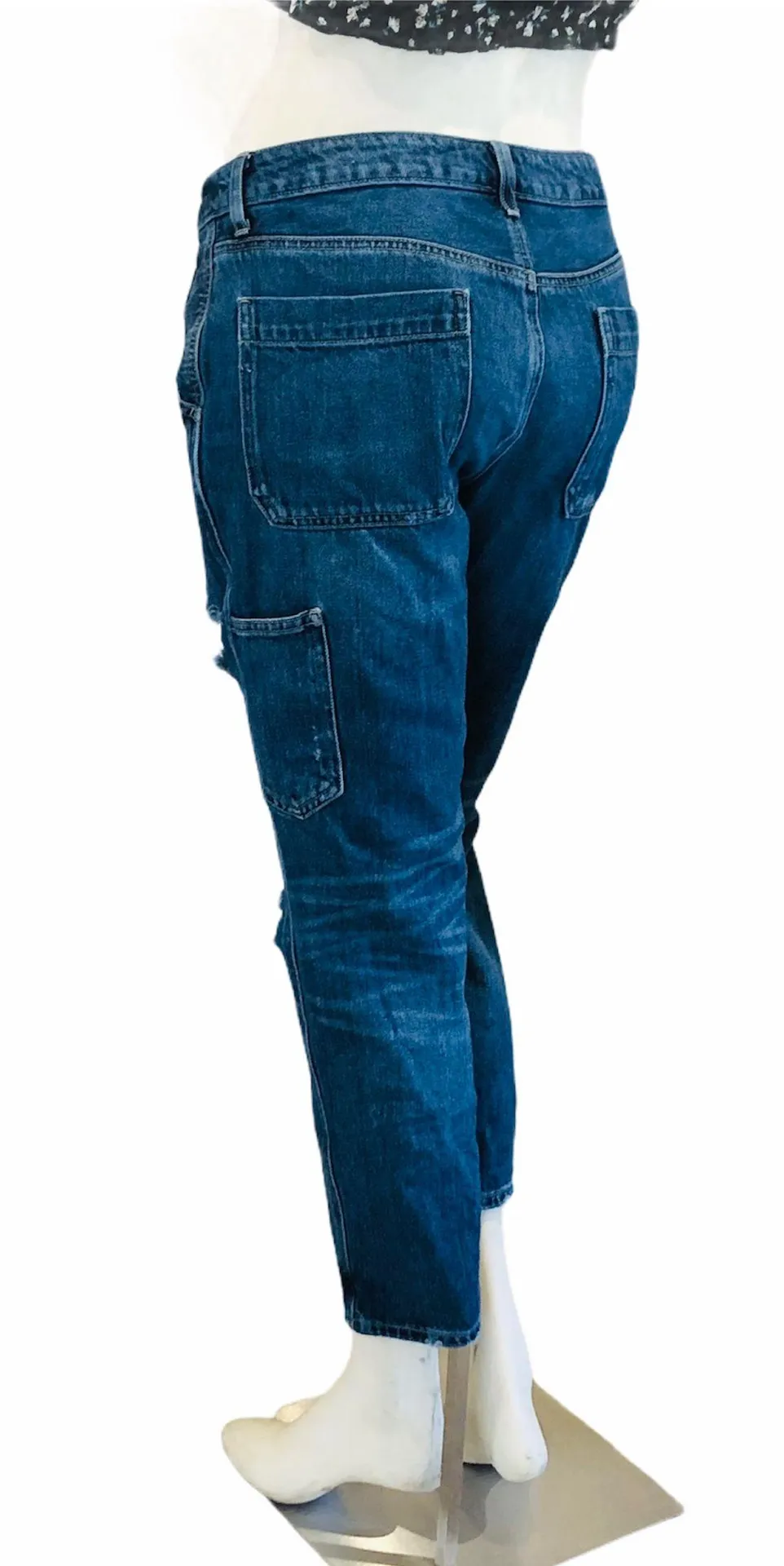 American Eagle Distressed Jeans Size 6 Short - Image 5