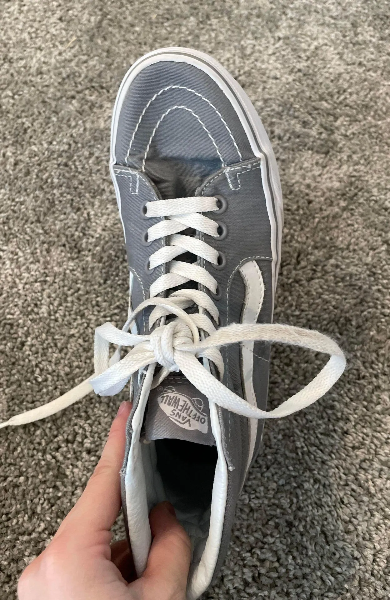 Vans Gray Hightop - Image 3