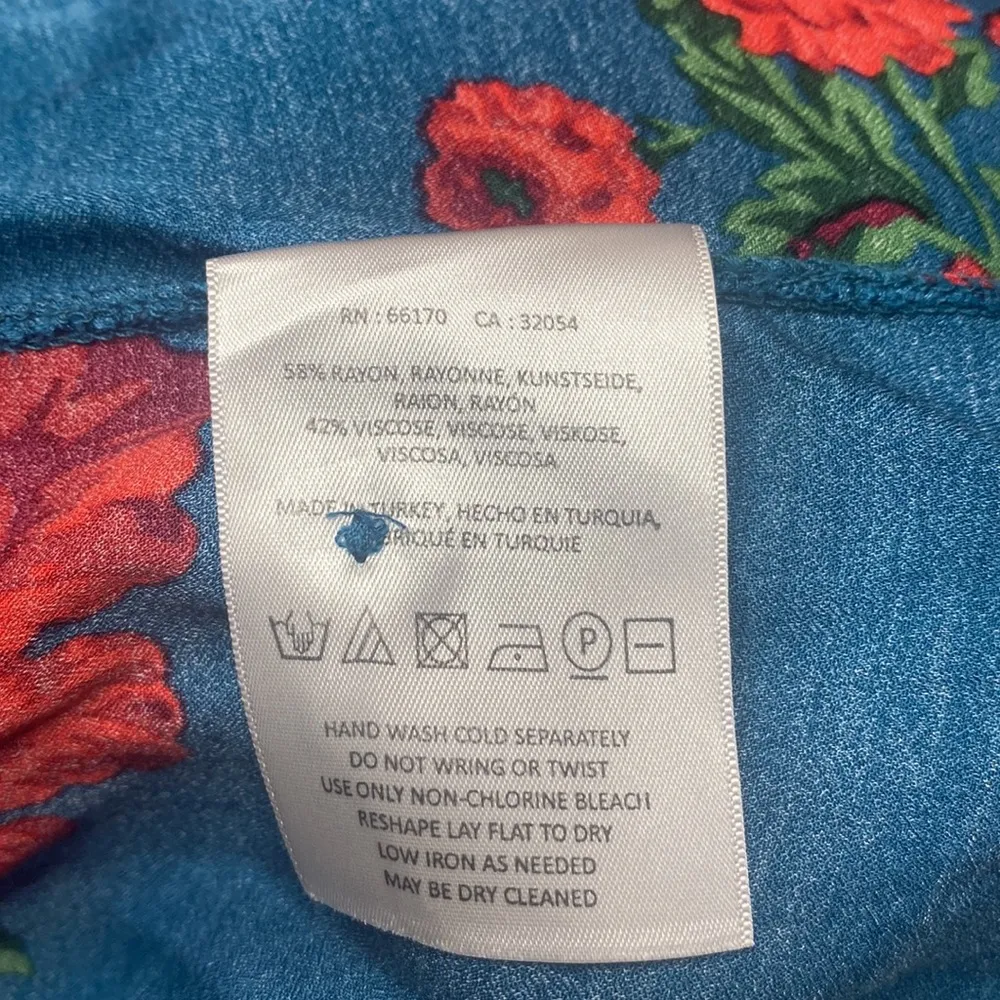 Maeve Anthropologie Kalas Henley Blouse XS - Image 11