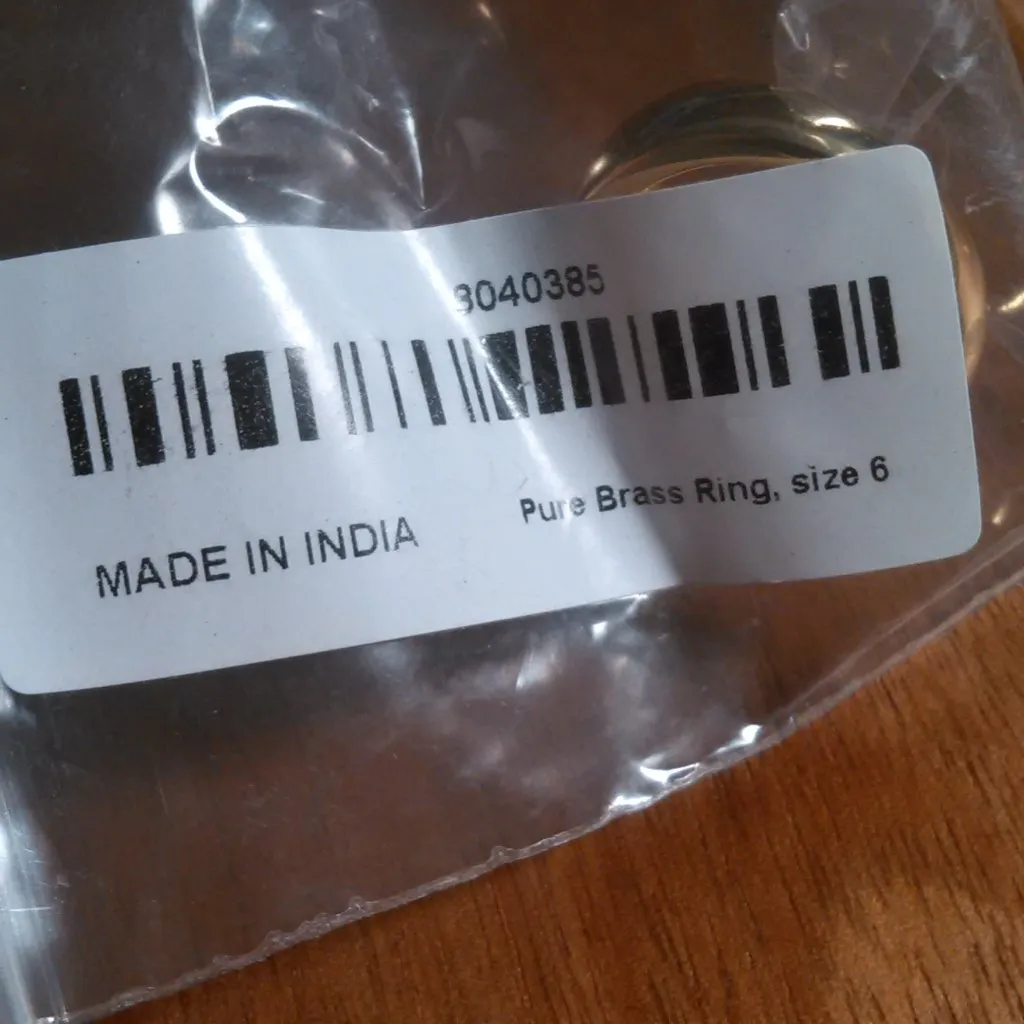 Diamond Accent Fancy 18K Yellow Gold Plated and Platinum Bond Ring (Size 6) - Image 12