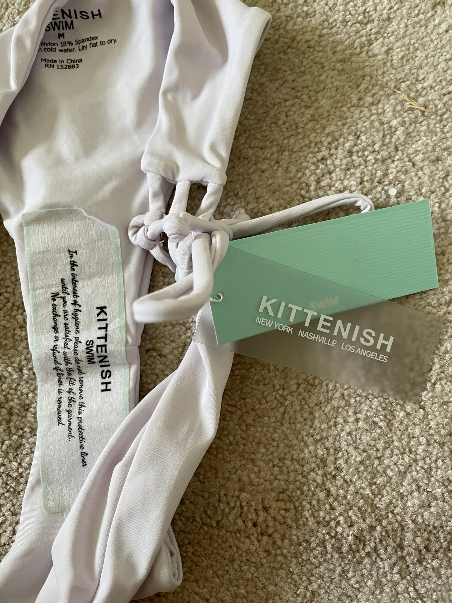 Light Purple Cheeky bikini Bottoms - Image 4