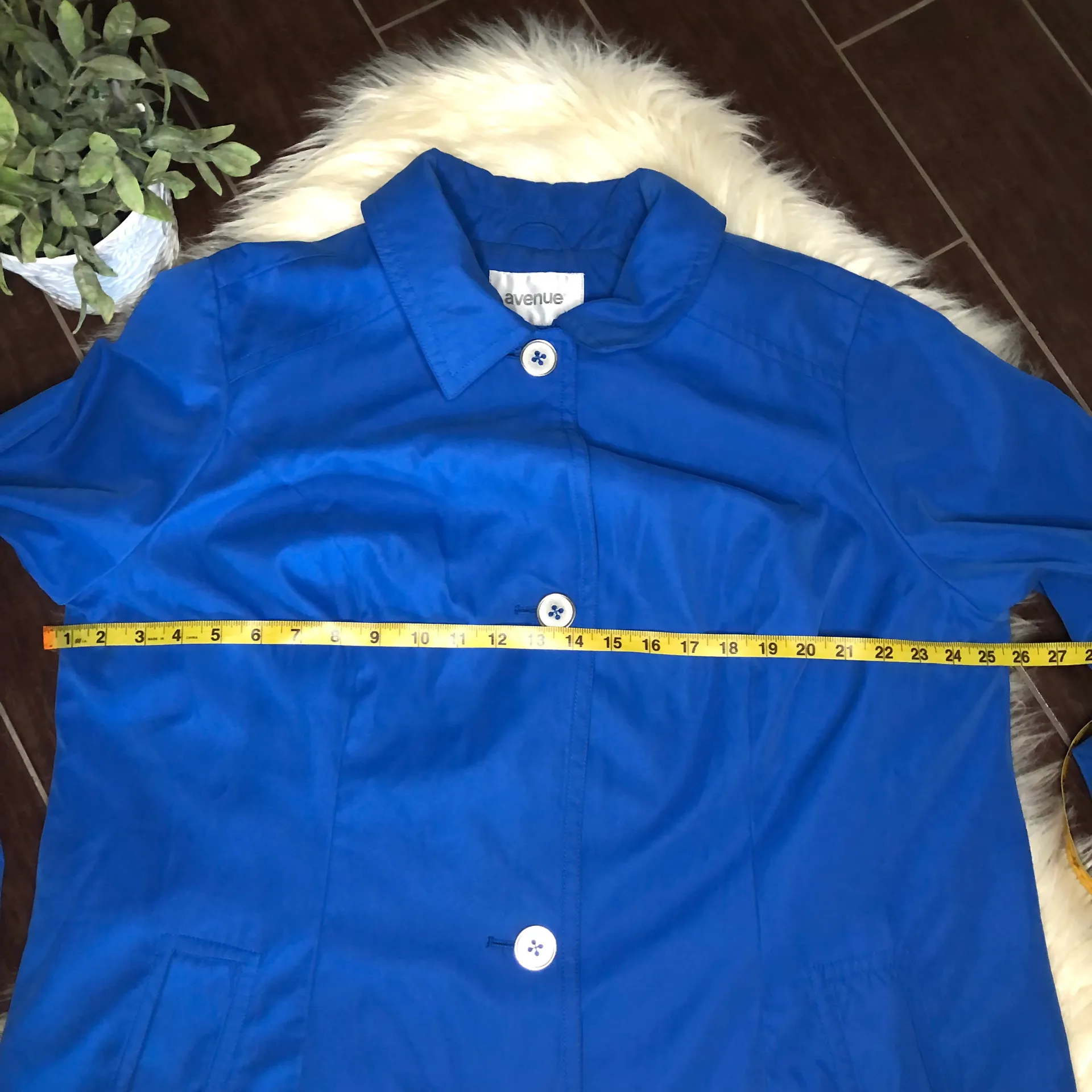 Avenue Royal Blue Utility Jacket 18/20 Size 18 plus - Image 8