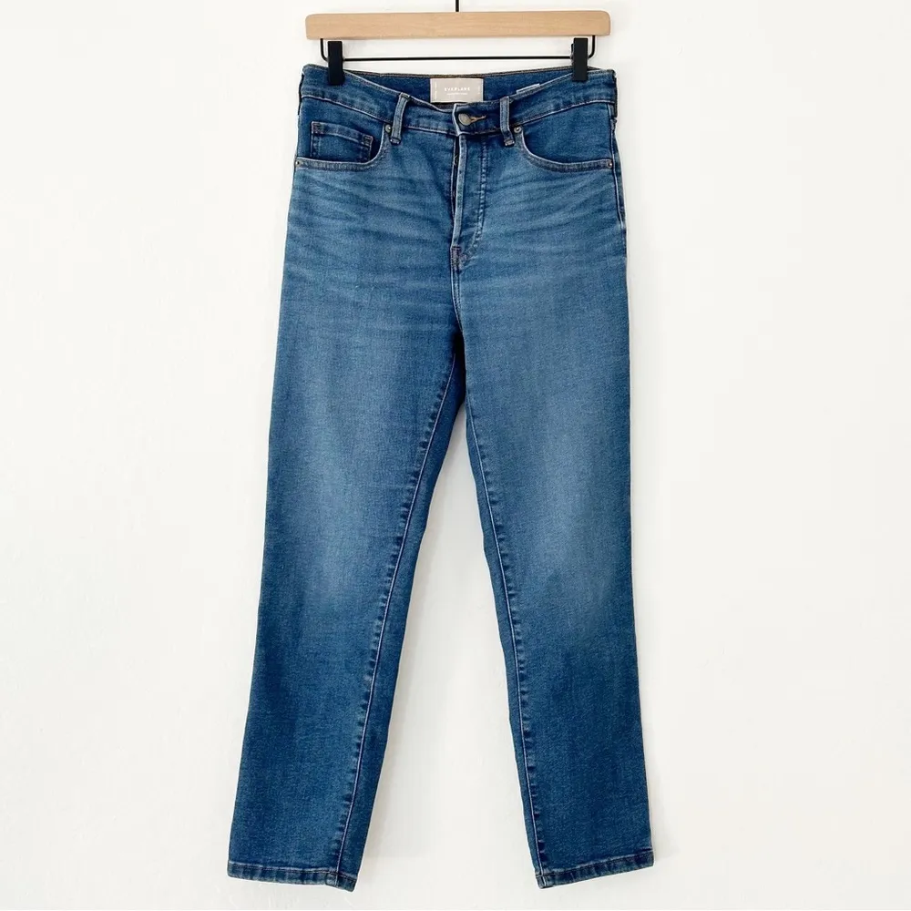 Everlane The Authentic Stretch High-Rise Slim Straight Cigarette Jean | 28 - Image 68