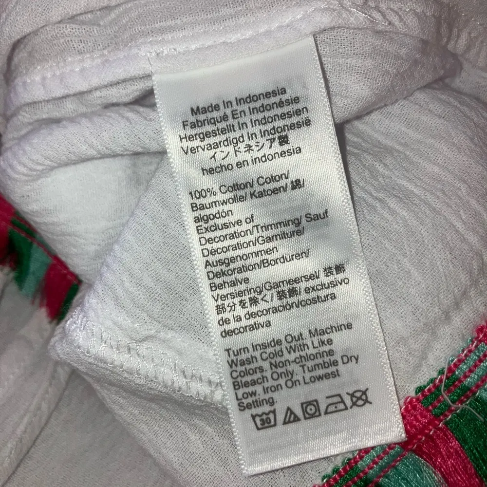 women white tassel and fringe beach tunic coverup. - Image 6