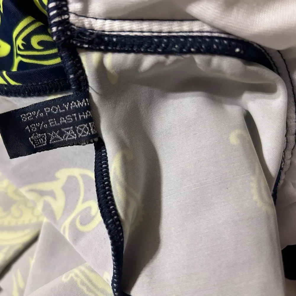 Paisley swimwear tankini top women size 60 Haiwang fits size 3XL Green - Image 9