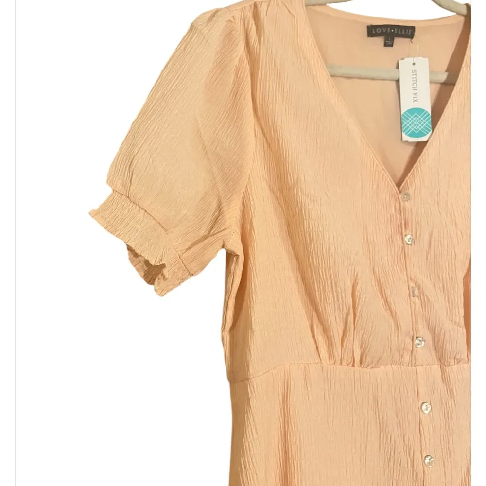 NWT LOVE ELLIE Skyler Button Down Maxi Dress Size Size L - Image 6