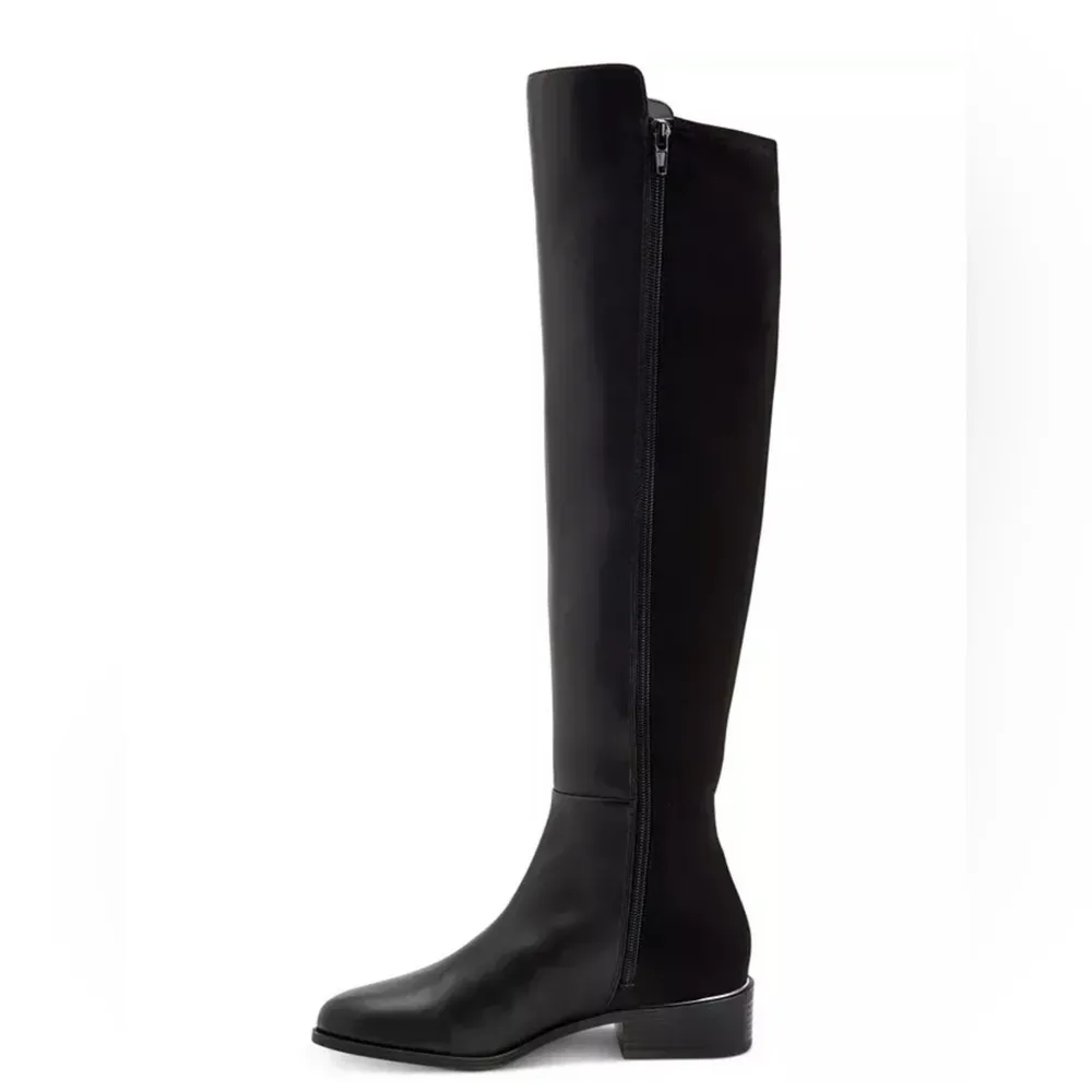 Alfani Ludlowe Black Leather Over-The-Knee Boots, Size 5.5 New in Box $169.50 - Image 13