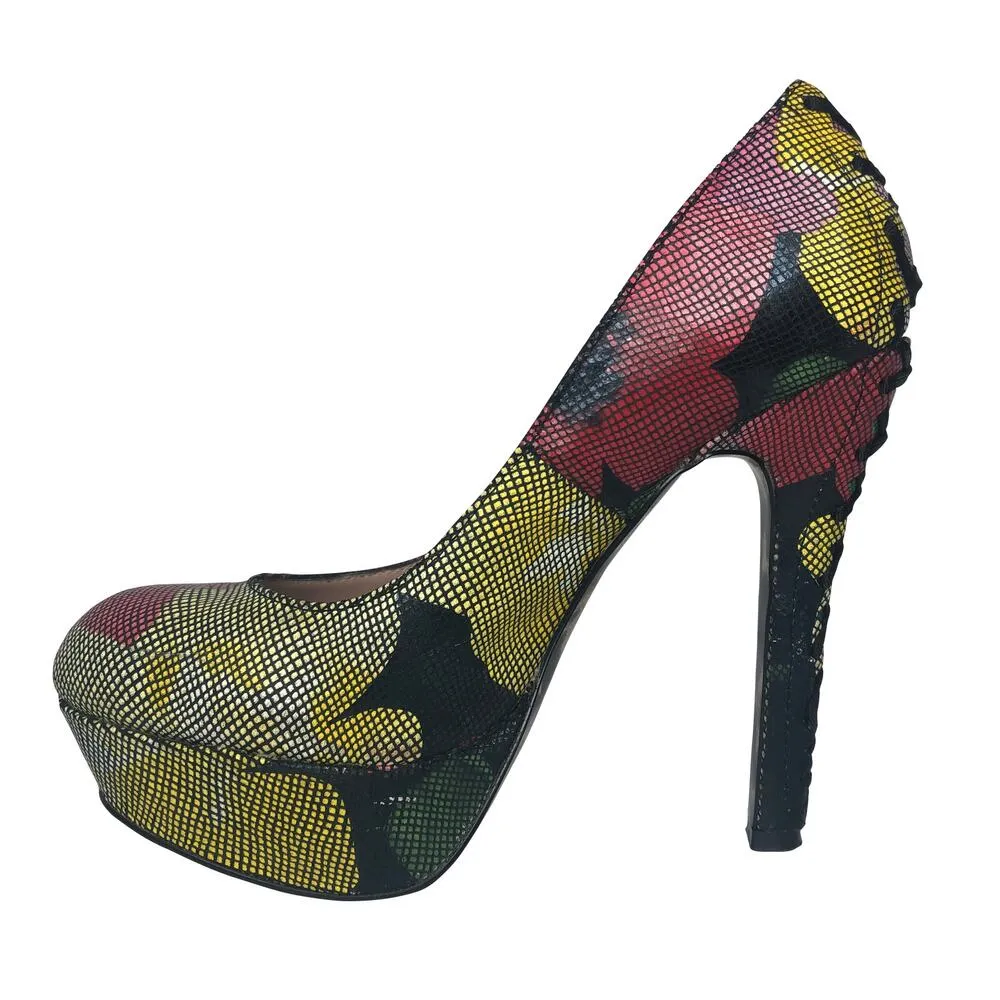 Betsey Johnson Floral Ditan Platform Pumps - Size 7.5 - Women - Image 7