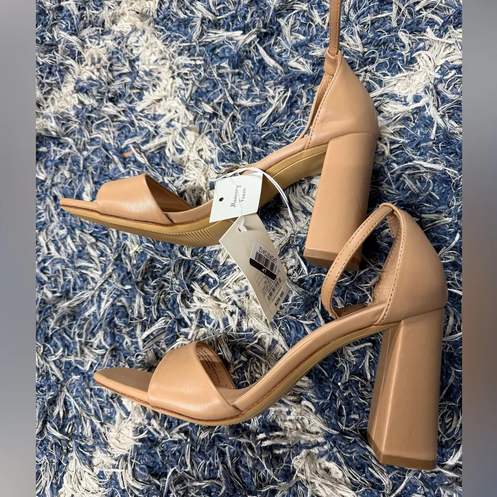 A New Day Women's Nude Block Heels size 9 - Image 2
