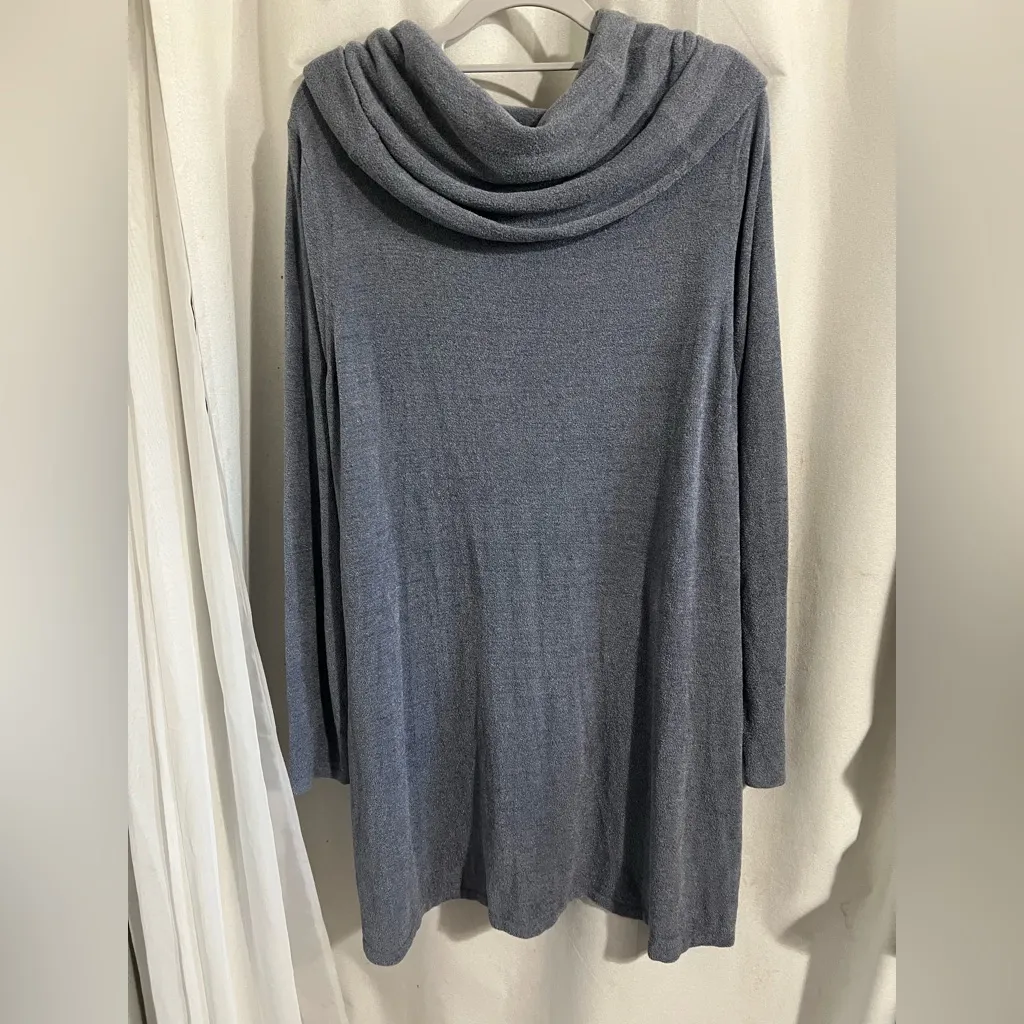 Barefoot Dreams Cowl Neck Long Sleeve Tunic - Image 2