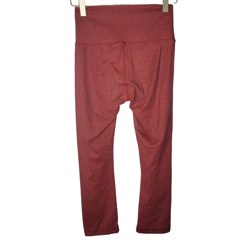 Soul Cycle Red Star Bra & Capri Leggings Set Sz Small - Image 10