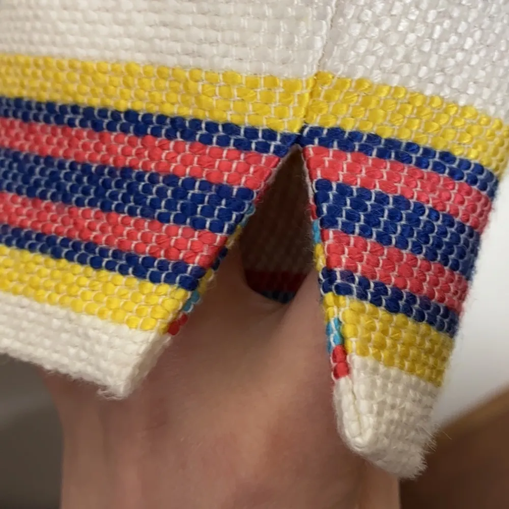 Talbots textured satin striped blazer with patch pockets size 14W - Image 93