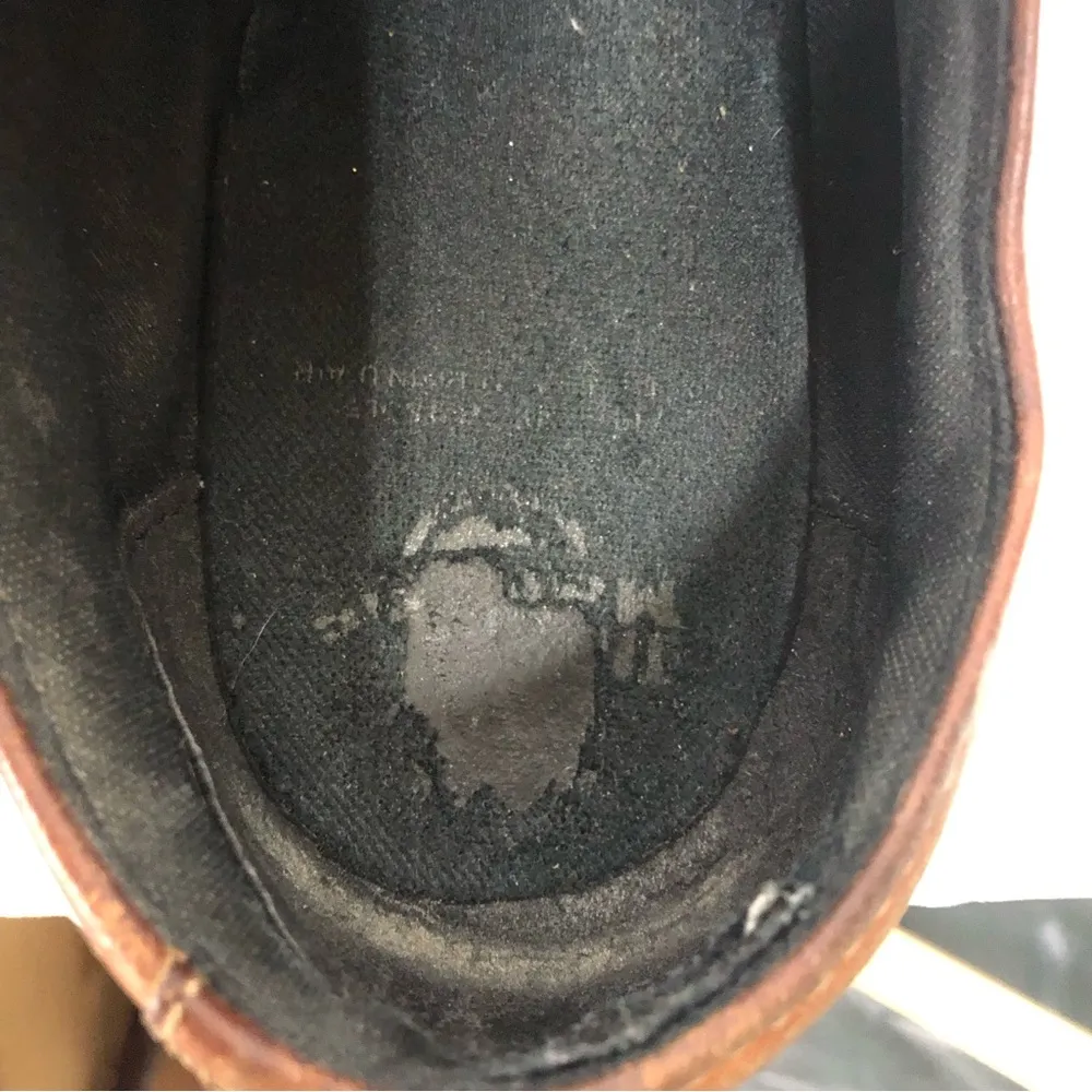 Vintage  8651 chunky platform Oxford shoes size 7 - Image 9