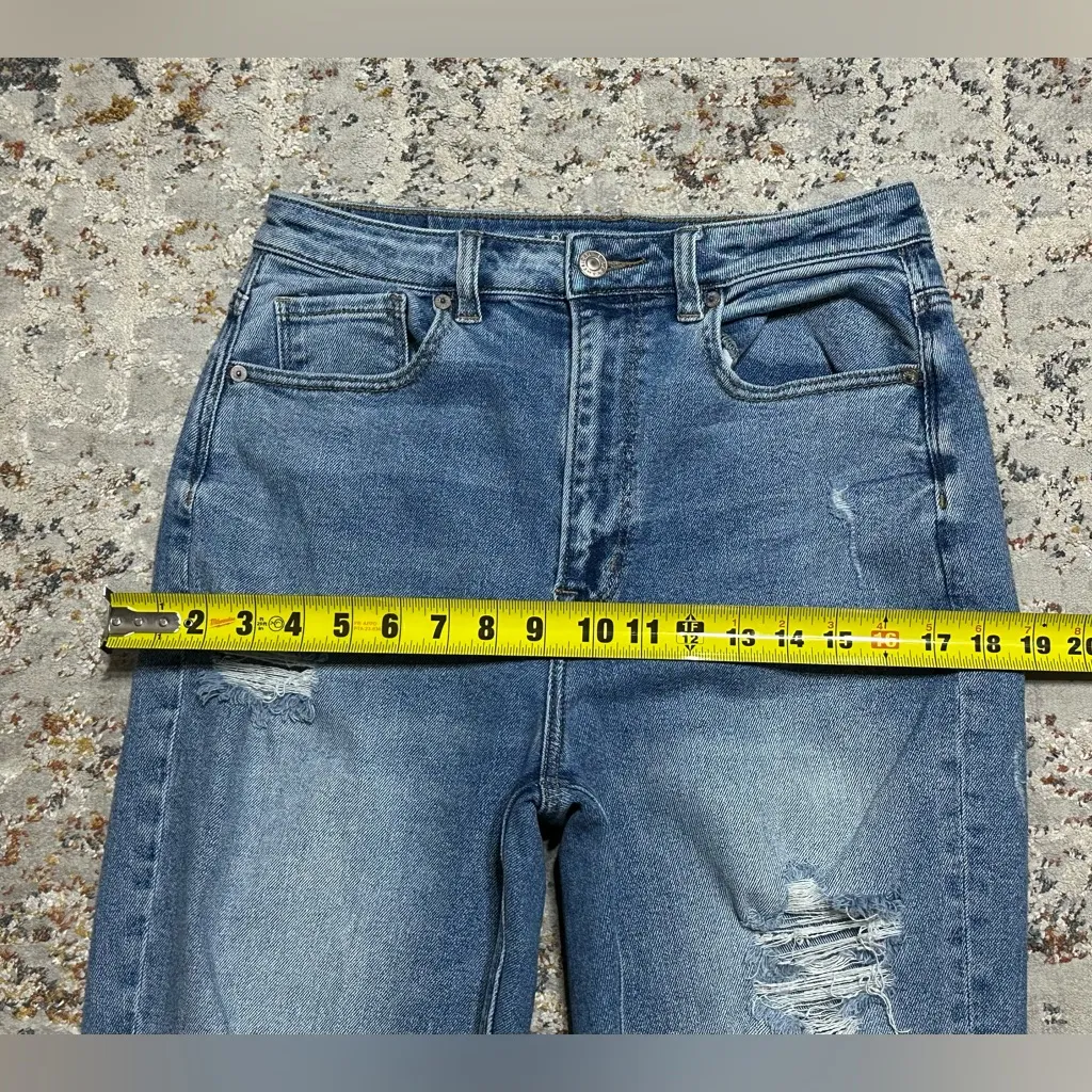 AMERICAN EAGLE Stretch highest rise Mom jeans size 10 - Image 6