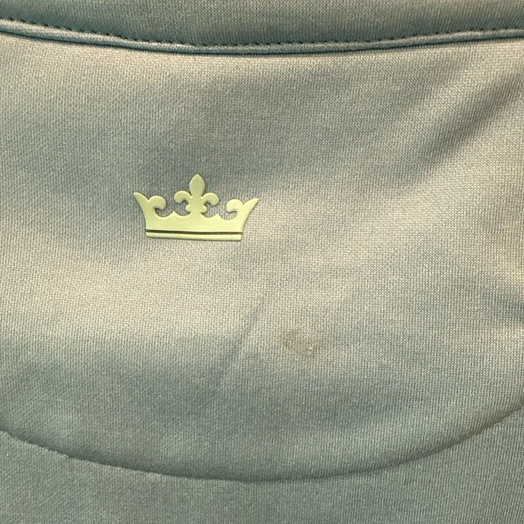 Peter Millar Element Warmth Full Zip Fleece Jacket Blue Mint Medium - Image 5