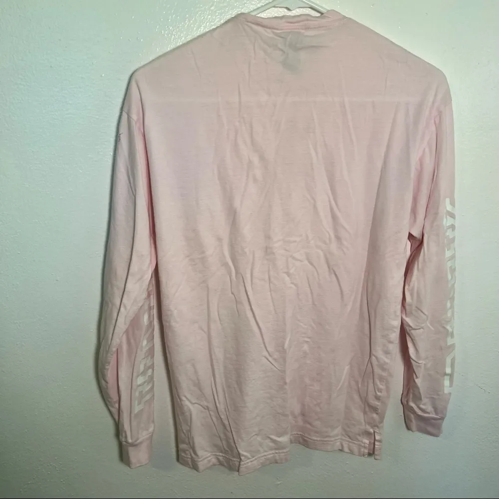 Victoria’s Secret PINK Long Sleeve T-Shirt Lace Up Light Pink - Image 11