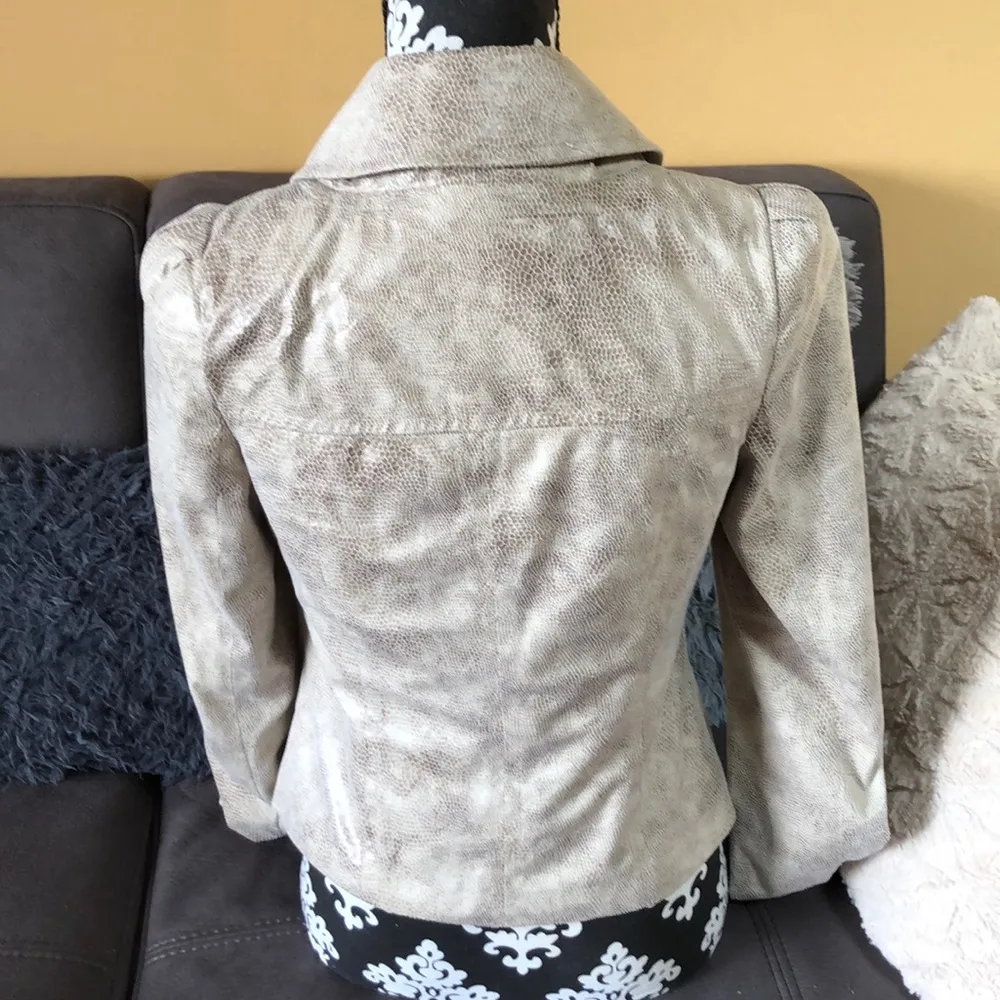 INC International Concepts FauxSnake Blazer Jacket - Image 6