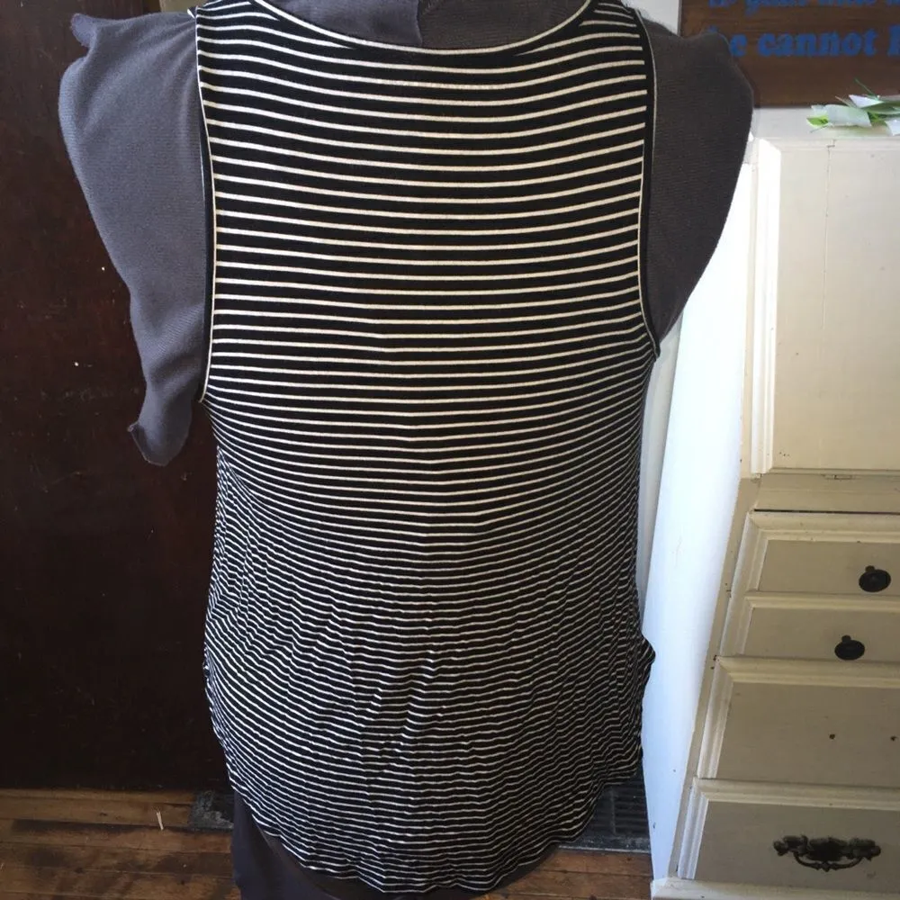 American Eagle embroidered stripe Soft & Sexy top - Image 3