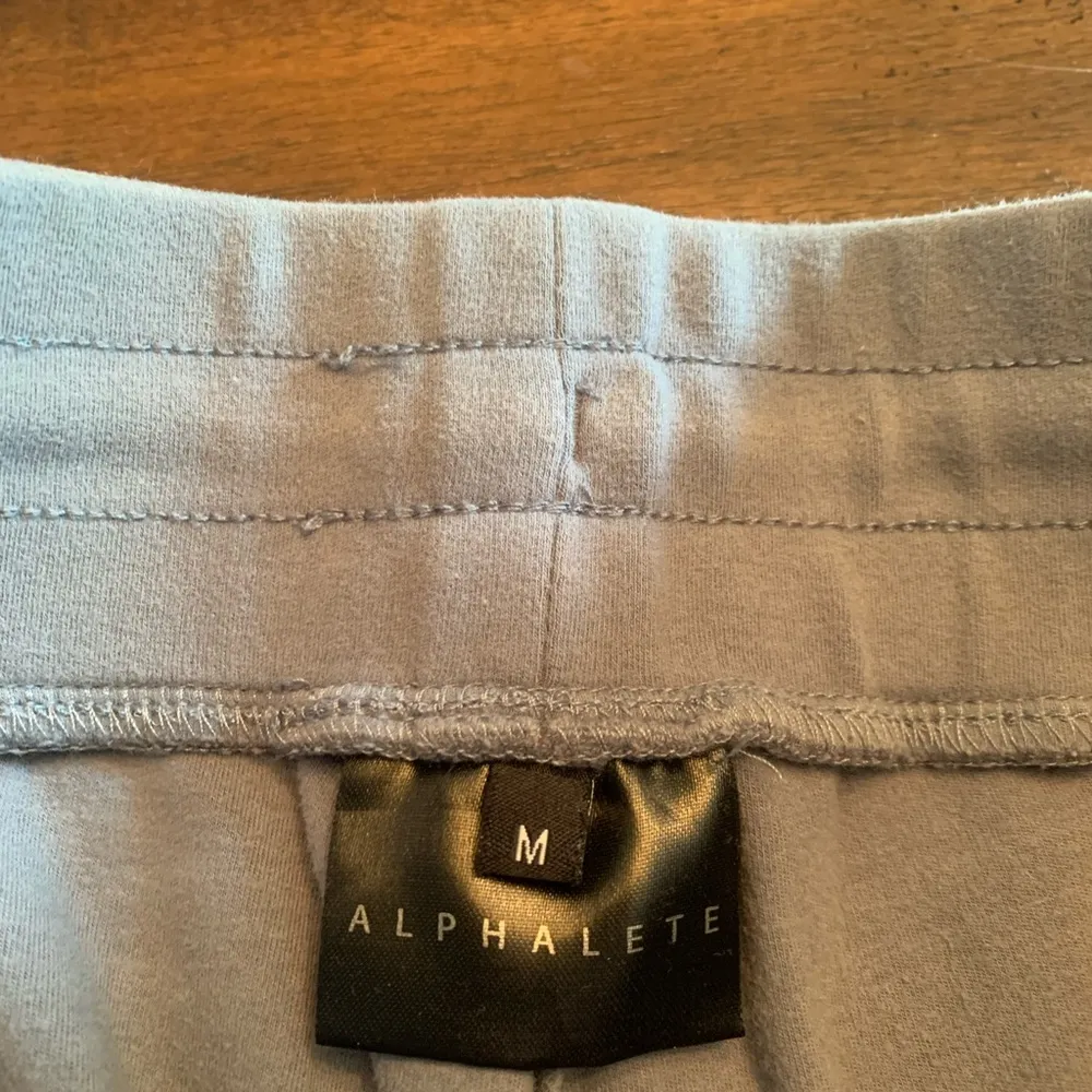 Alphalete Identity‎ Joggers Storm Blue Women’s Medium - Image 2