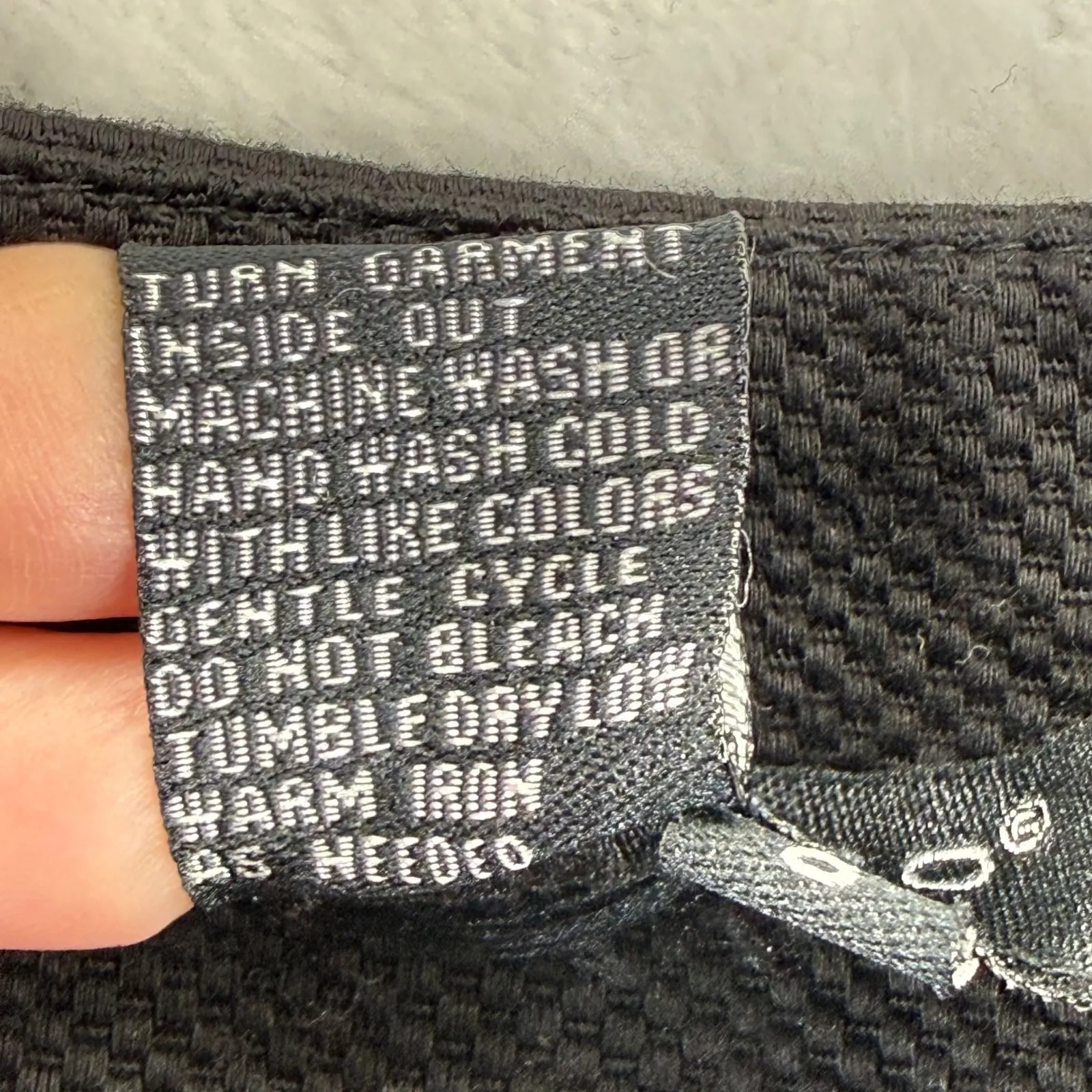 SANDRO Sportswear Black Textured Cropped Pants Womens Size 8 Cotton Blend - Image 8