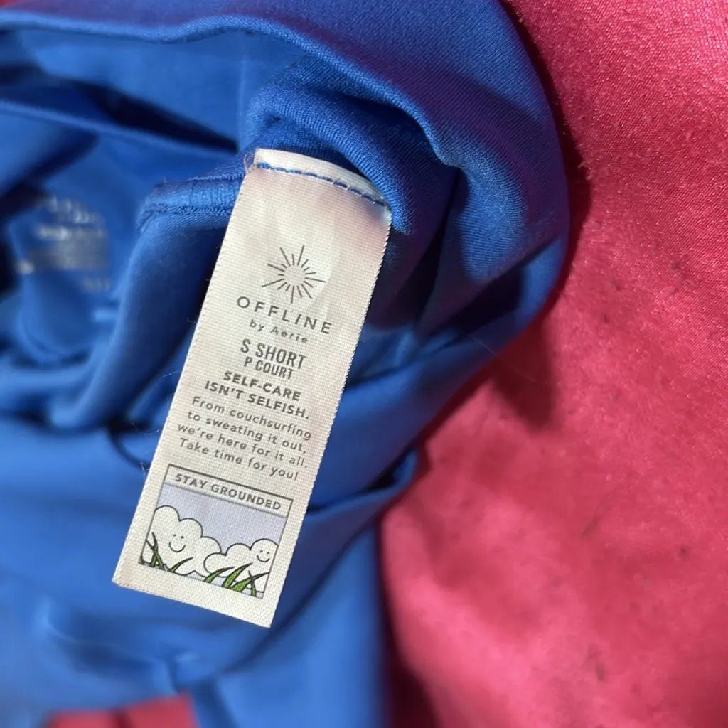 Aerie Vibrant Blue flare Leggings - Image 4